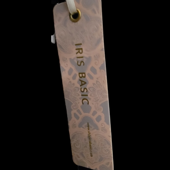 IRIS BASIC Crop Top Sweatshirt with Hood Black and White M - Picture 5 of 5